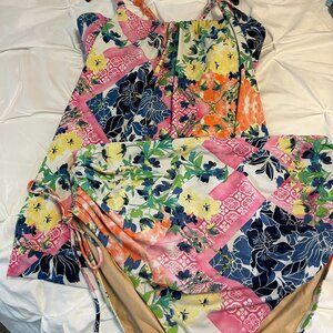 Colorful Tankini Size 20